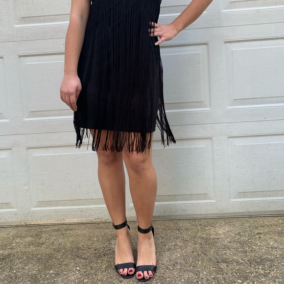Fringe Tassel Bodycon Dress - Picture 3 of 12